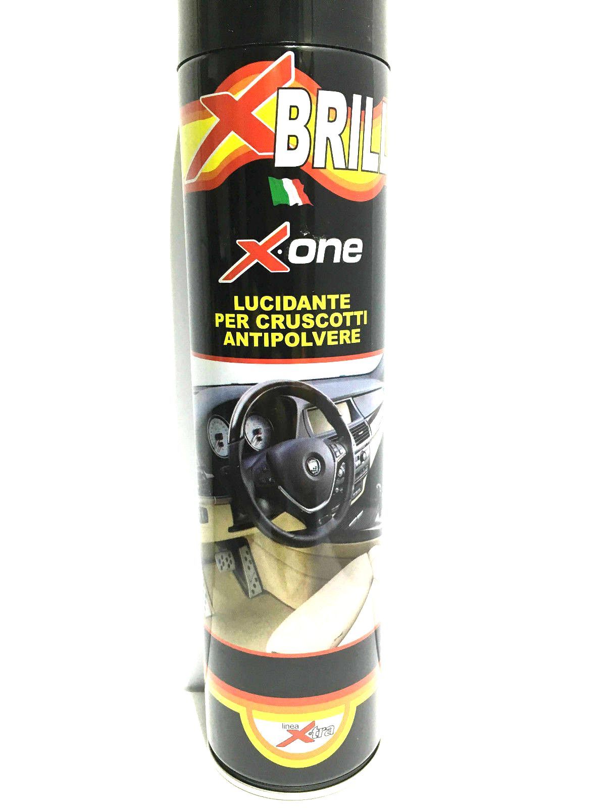 Spray Lucidante Per Cruscotti Auto AntiPolvere Pulizia 600ml hsb