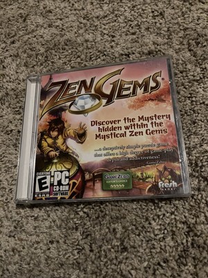 Zen Gems Pc CD-ROM Software Game 2007