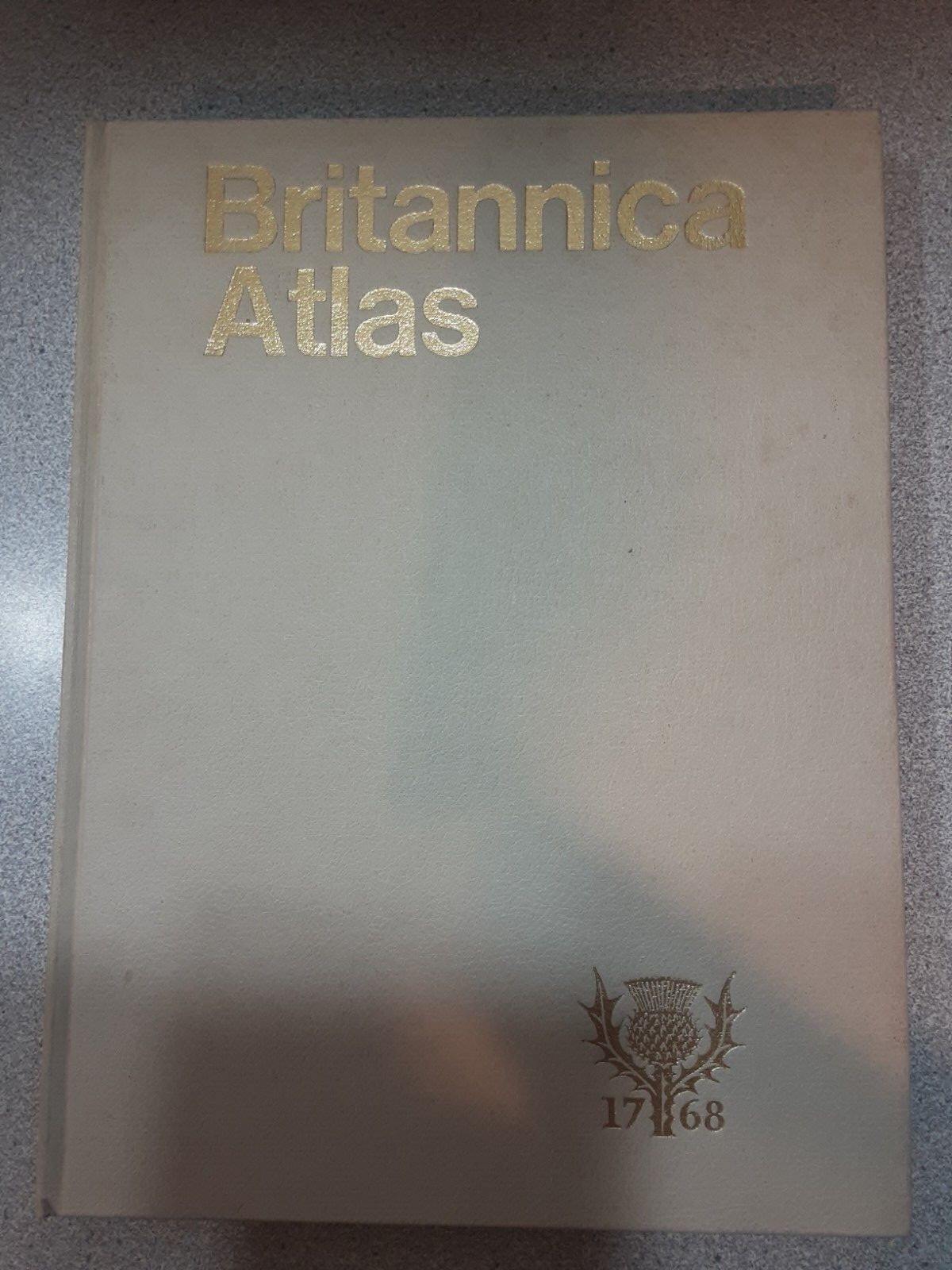 Large Vintage Britannica Atlas 1768 Encyclopaedia Brittanica