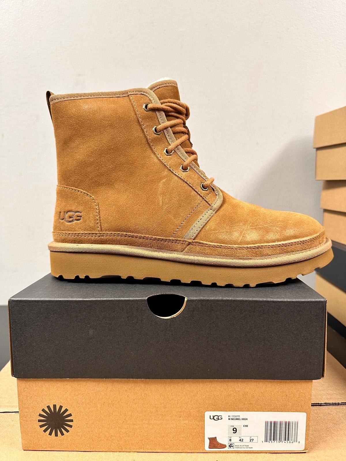 [1130711-CHE] Мужские угги Neumel High Chestnut *НОВЫЕ*