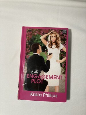The Engagement Plot by Krista Phillips (2018, Large Print) Romance