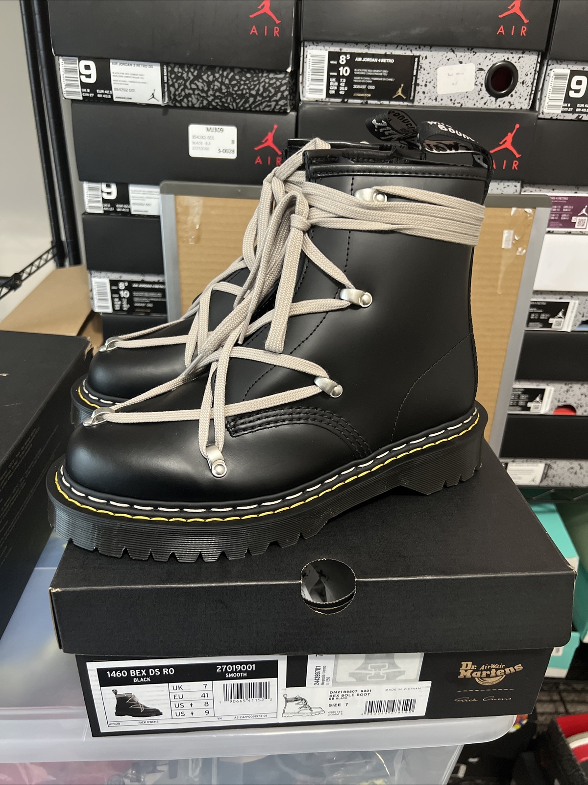 Dr Martens x Rick Owens 1460 Bex Boot 