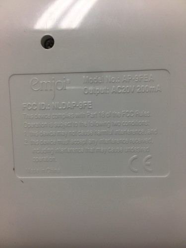 Emjoi Beauty AP-9FEA Permanent Home Hair Removal System Electrolysis Alternative