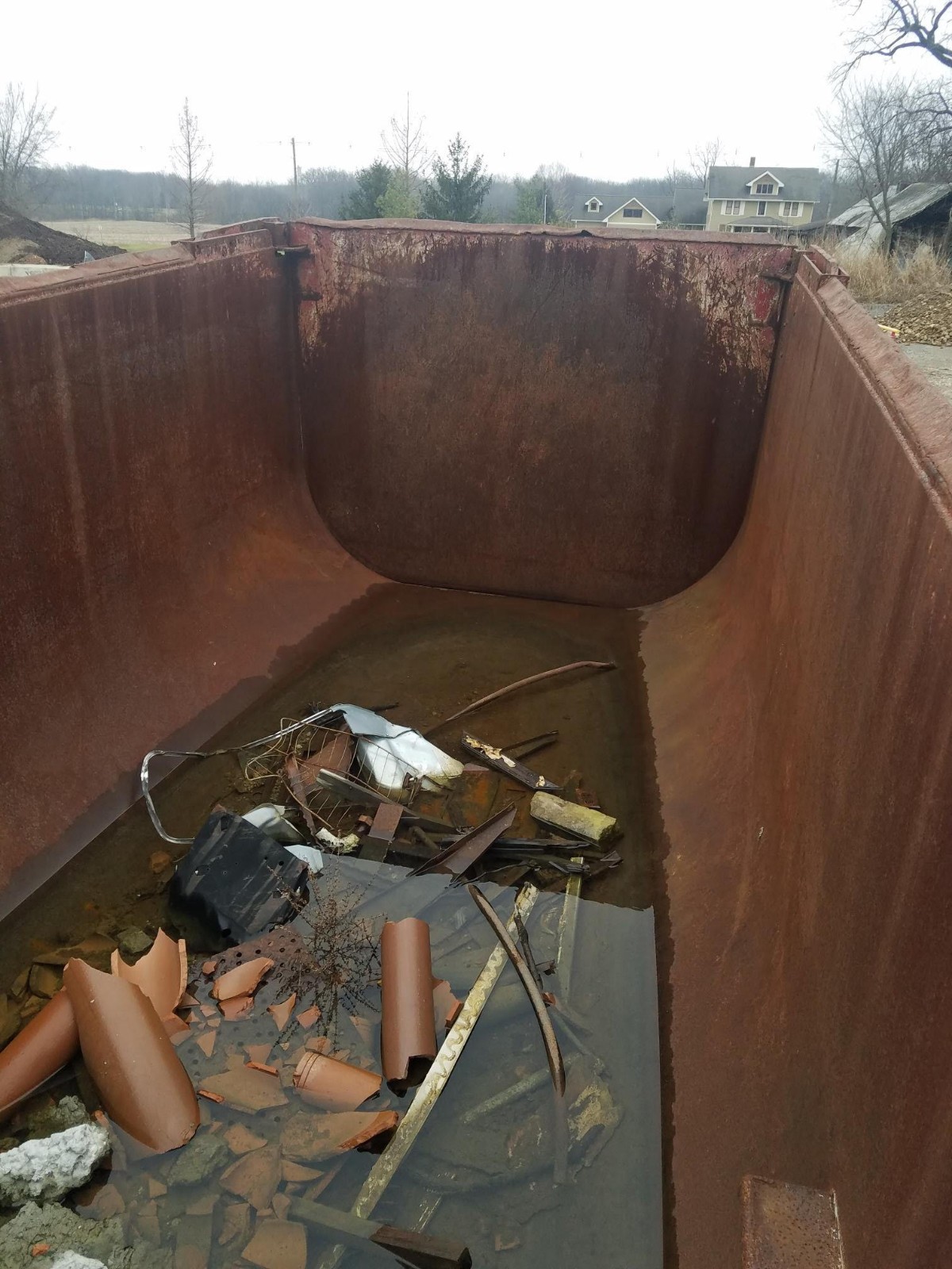 Large Complete Dump Truck Bed