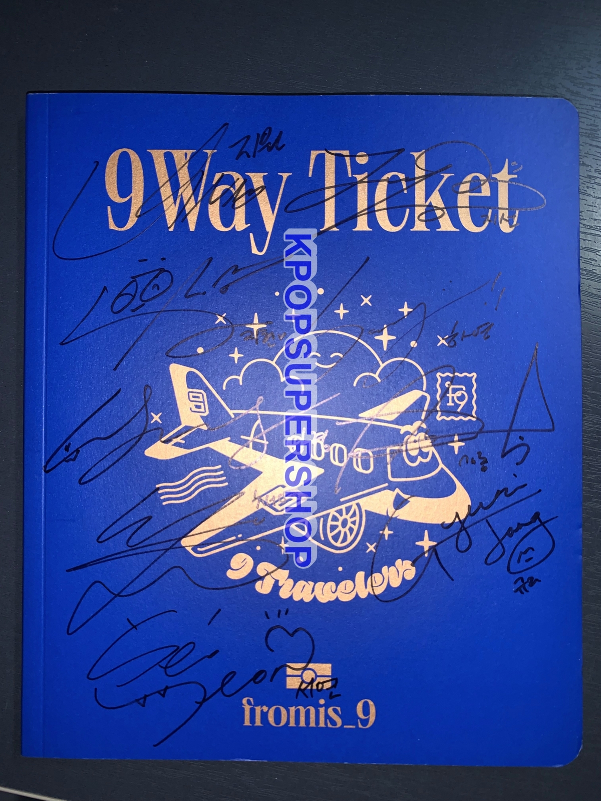 fromis_9ミニアルバム『9way ticket』【直筆サイン入り】 fromis_9 2nd Single Album 9 Way Ticket Autographed Signed CD