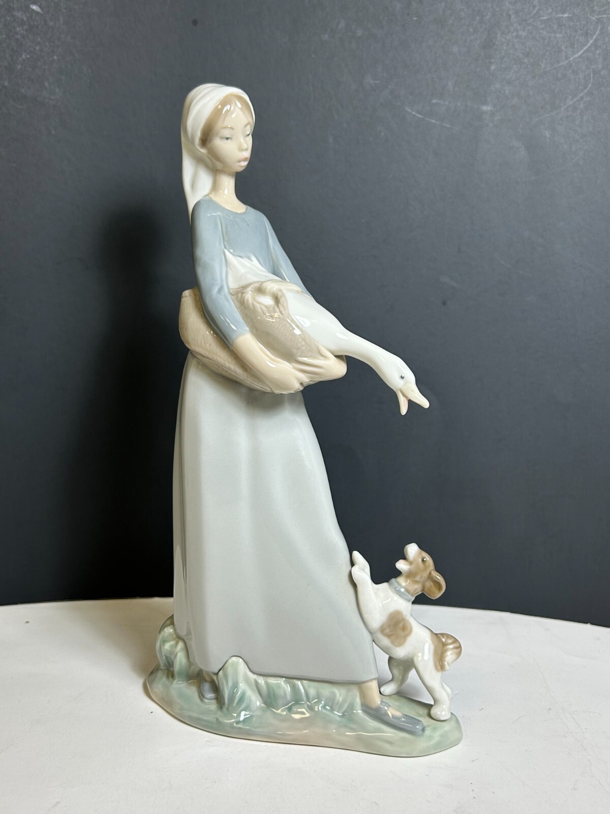 Lladro Girl with Goose and Dog Porcelain Figurine 4866 | eBay Lladro Girl with Goose and Dog Porcelain Figurine 4866 | eBay