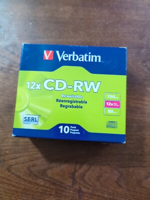 Verbatim 12x Cd -Rw Rewritable