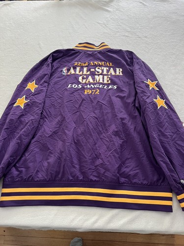 Los Angeles Lakers ジャケット Men's Los Angeles Lakers Nike Black Courtside Vintage Warmup