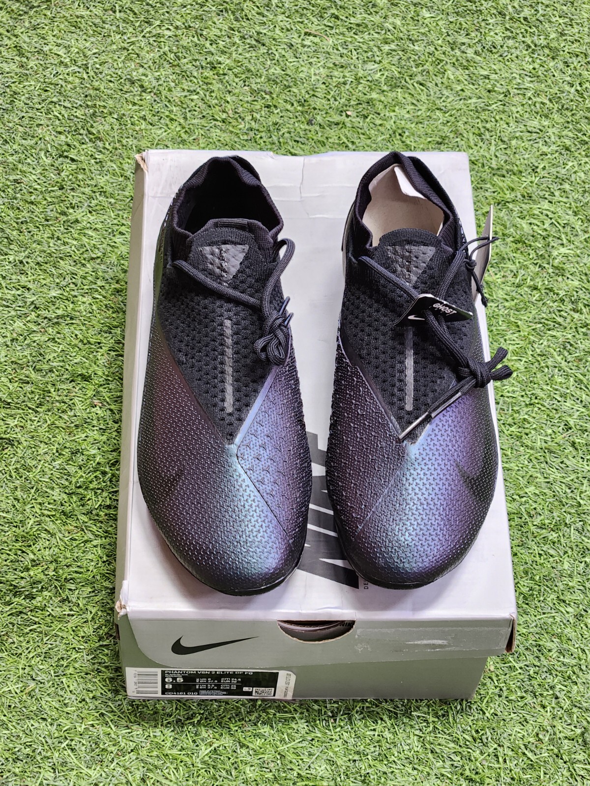 Nike Phantom VSN 2 Elite Df Fg Men's Soccer Shoes Black | eBay Nike Phantom VSN 2 Elite Df Fg Men's Soccer Shoes Black | eBay