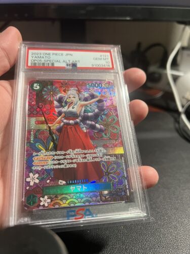 PSA 10 Yamato OP01-121 SP SEC Alt Art One Piece OP05 PSA 10 Yamato OP01-121 SP SEC Alt Art One Piece OP05