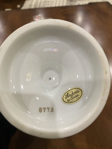 Andrea by Sadek Vintage Green Vase