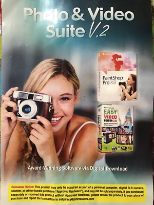 PaintShop Pro X8 Software (NEW)