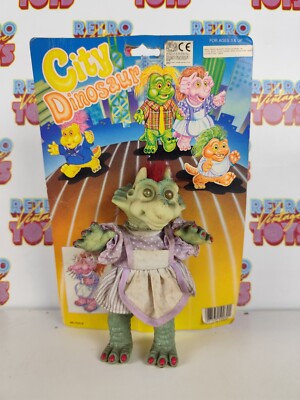 City Dinosaur Sinclair Knock Off Ko Mary Mama Magic Sun Action Figure Vintage