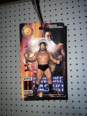 NEW JAPAN PRO WRESTLING Kensuke Sasaki Hyper Heroes Action Figure NJPW MOC