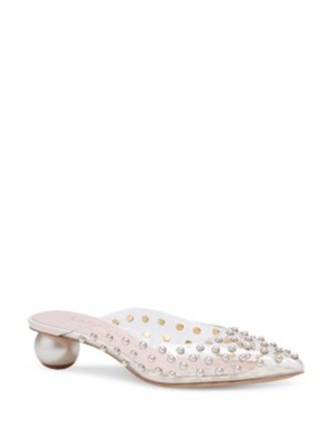 Женские слипоны KATE SPADE NEW YORK Clear Honor с острым носком на плоской подошве 10 B