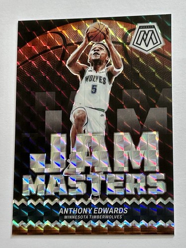 【PANINI /100】Anthony Edwards直筆サイン入りポスター 2023-24 Panini Revolution Vortex Sunburst Anthony Edwards