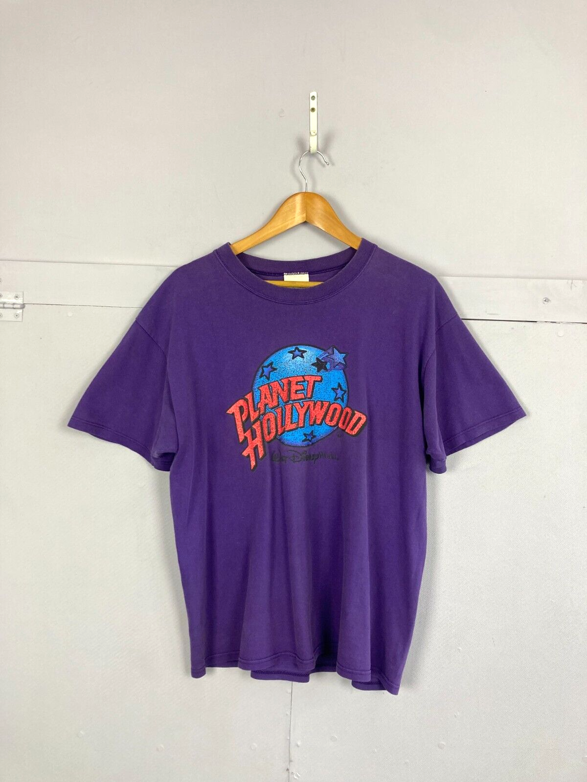 Vintage Planet Hollywood T Shirt Purple Adults Large Walt Vintage Planet Hollywood T Shirt Purple Adults Large Walt