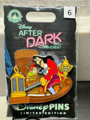 2024 Disney After Dark Villains Take the Spot Light: Capt Hook & Peter  LE 750