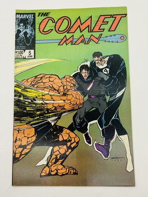 The Comet Man Vol.1 # 5 June 1987 Marvel Comics