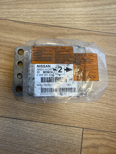Nissan Primera SRS Crash Safety Control Unit Module 0285001420 98820AV200 OEM