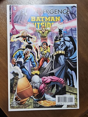 CONVERGENCE BATMAN & THE OUTSIDERS #1 ANDY KUBERT COVER DC COMICS 2015 ~ VF/NM