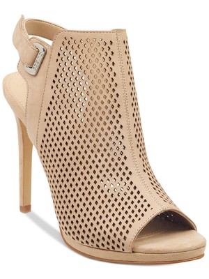 

Женские сандалии GUESS Light Natural Beige Aubria на круглой шпильке с ремешком на пятке, размер 10 м, Бежевый, GWAUBRIA
