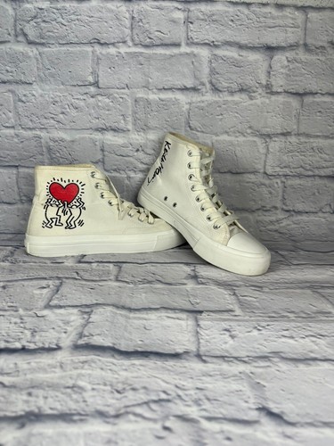 マ*ー様 Keith Haring スタジャン TRANSPORT GOODEN Keith Haring Colourful | Custom Converse Ltd