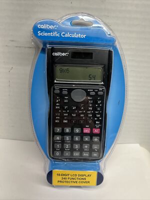 CVS Caliber Scientific Calculator - 10 Digit 240 Functions With Protective Cover