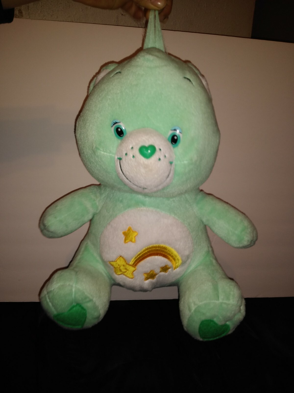 Vintage Soft Cuddly Wish Bear Care Bear  Plush Blue Bear - FREE SHIPPING!