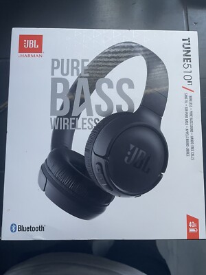 JBL Tune 500BT Bluetooth On-Ear Headphones - Black
