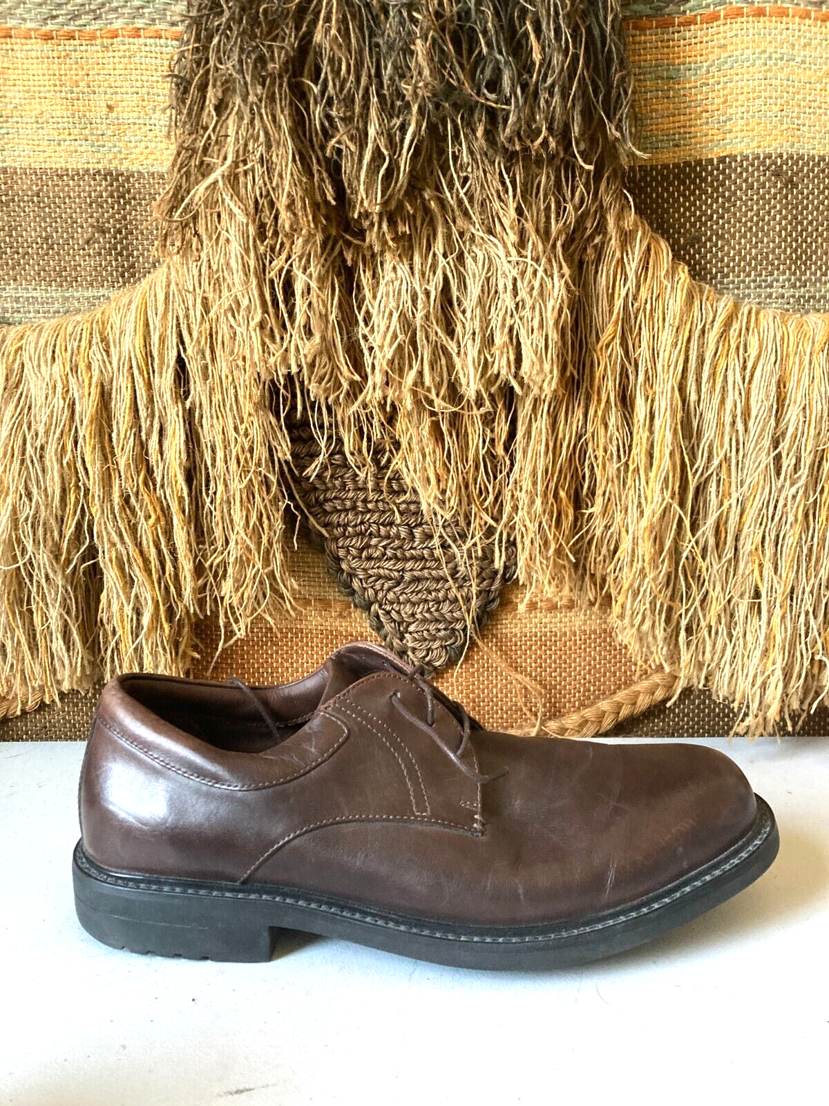 Red Wings Red Leather Oxford  US Size 11.5 Red Wing Shoes Mens Size 11.5 Brown Leather Oxford Work  main image 3