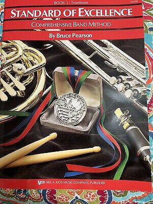 Trombone Book 1 Standard Of Excellence Comprehensive Band Method Pearson