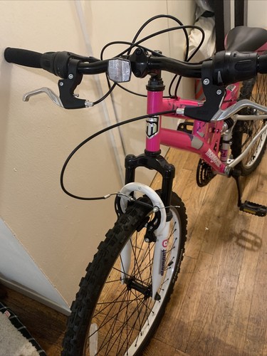 Mongoose Exlipse 24 inch Mountain Bike - Pink