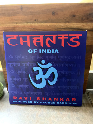 RAVI SHANKAR George Harrison - CHANTS OF INDIA (2 LP) (Red Vinyl)