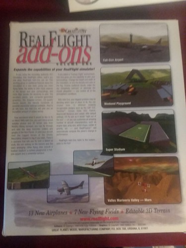 Great Planes Real Flight Add Ons #1,#2,#4,#5
