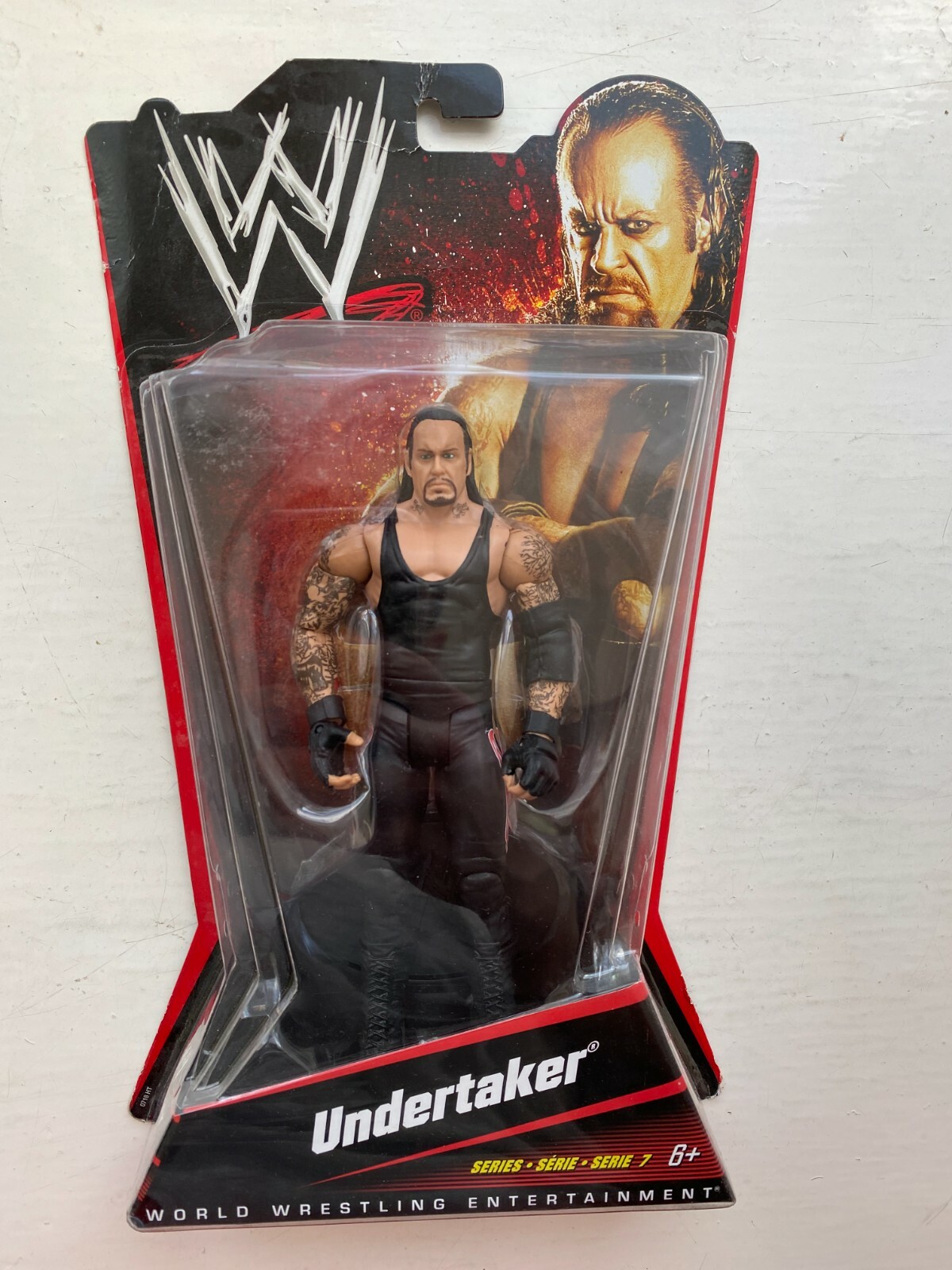 BNIB WWE THE UNDERTAKER MATTEL WRESTLING ACTION FIGURE BASIC SERIES 7 eBay