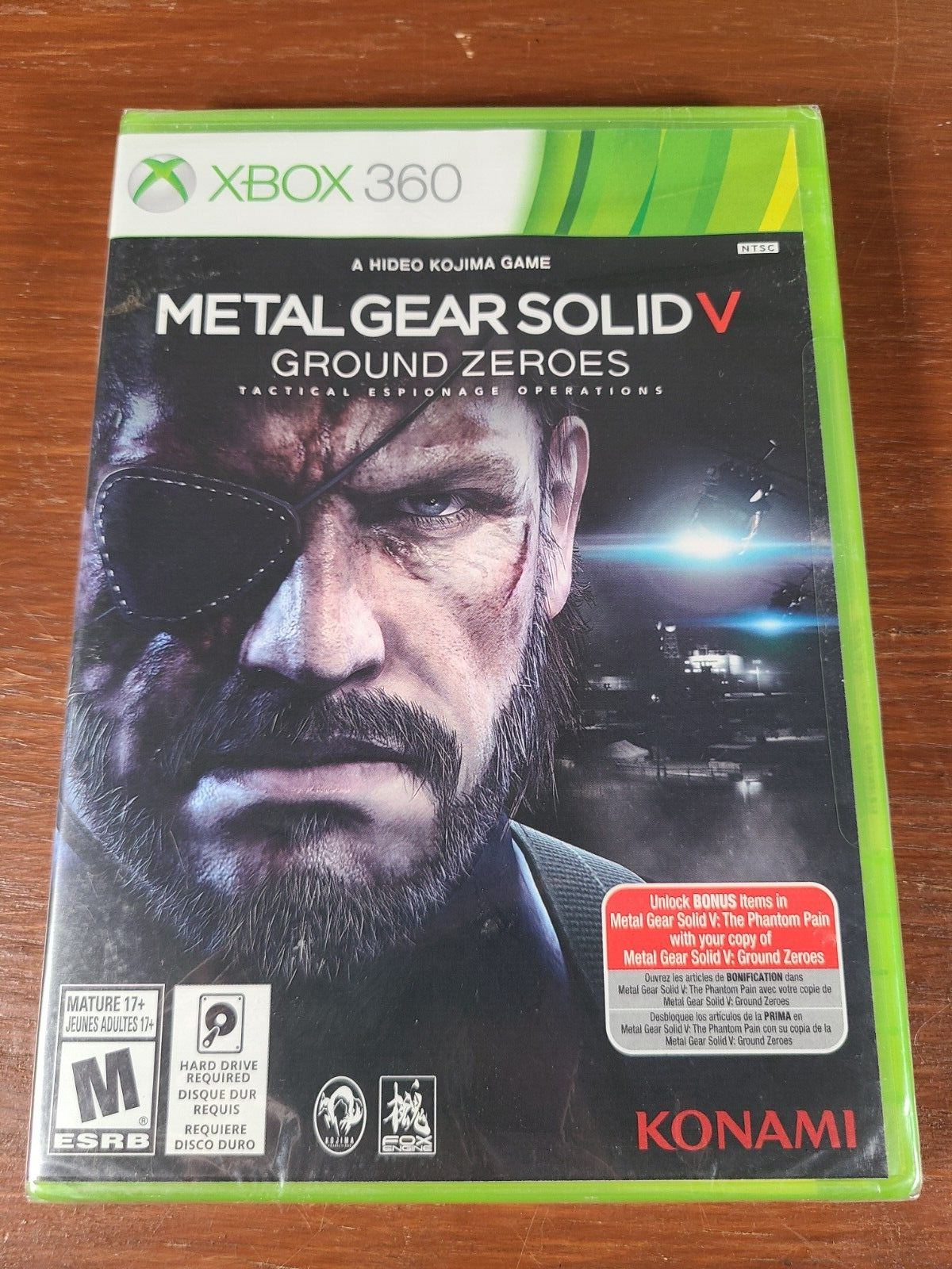 Solid V: Ground Zeroes (microsoft Xbox 360, 2014)