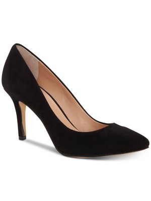 

INC Женские черные кожаные туфли-лодочки Comfort Zitah Stiletto с подкладкой 10 м, Черный, ZITAH5
