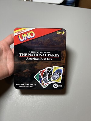 The National Parks (A PBS Film by Ken Burns) UNO CARD GAME - 2011 Fundex