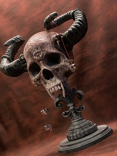 VALIEM 陶器鉢 MONSTER MOUSE ACT2 SKULL 陶器鉢 VALIEM MONSTER SKULL