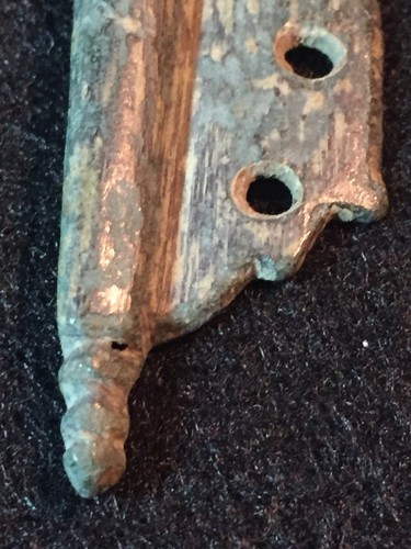 Ancient Roman Artifacts, Bronze Hinge