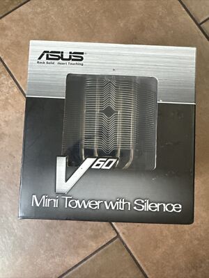 ASUS V60 Mini Tower  with Silence CPU Heatsink Cooler NEW LGA 775 NEW
