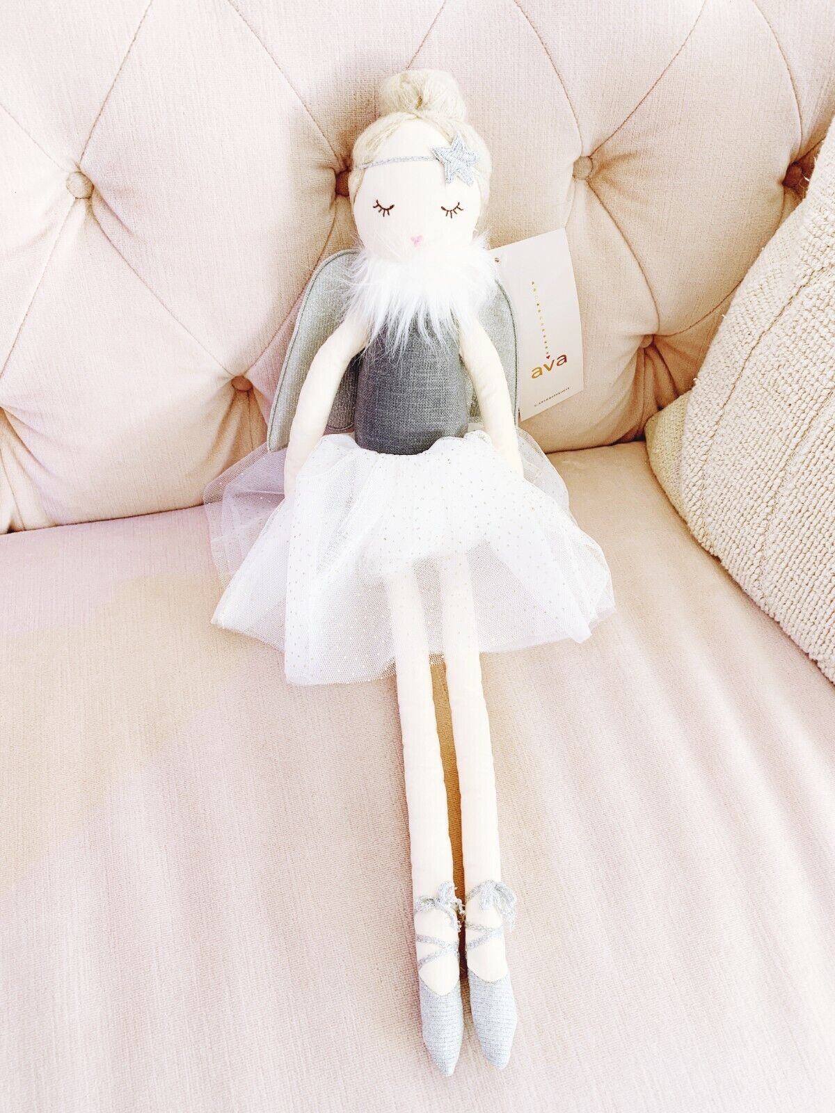 Anthropologie Starry Angels Ava Ballerina Doll NWT
