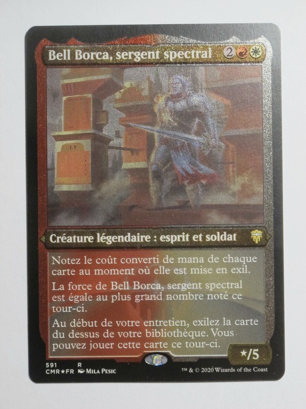 Bell Borca, Sergent Spectral Foil Etched    Mtg Magic Vf