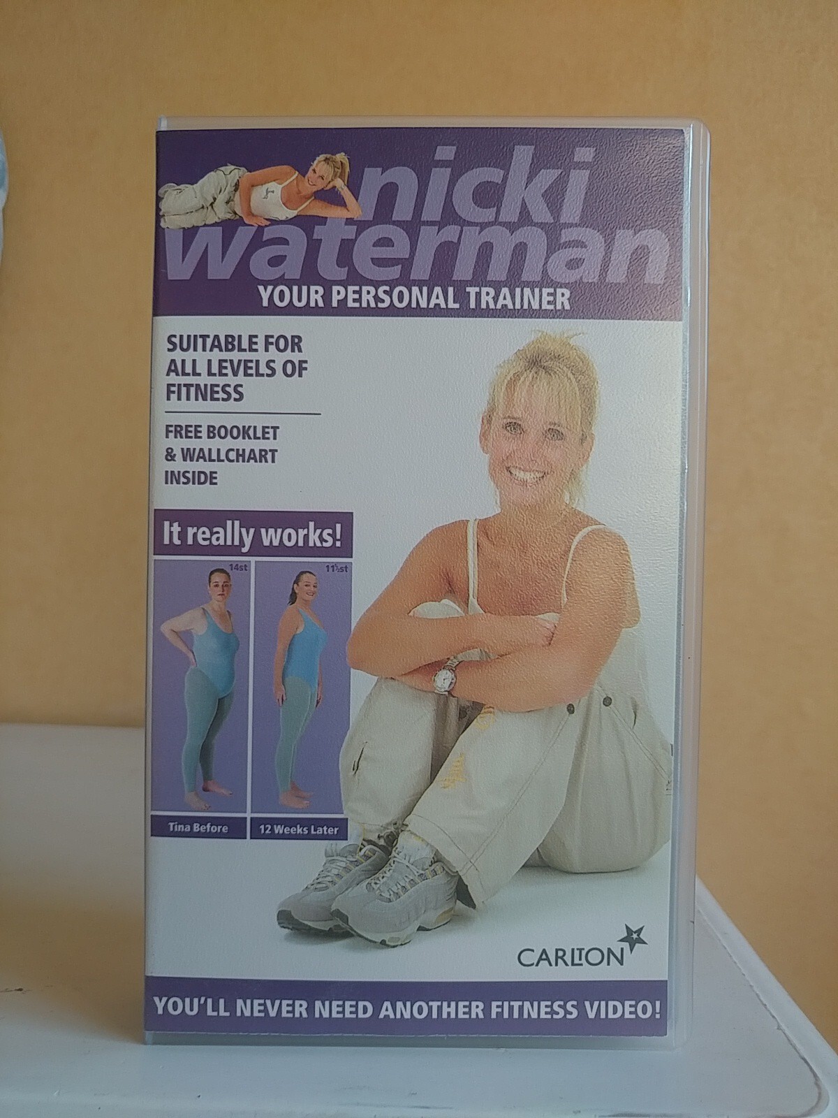 Nicki Waterman Your Personal Trainer Video VHS Tape 1999