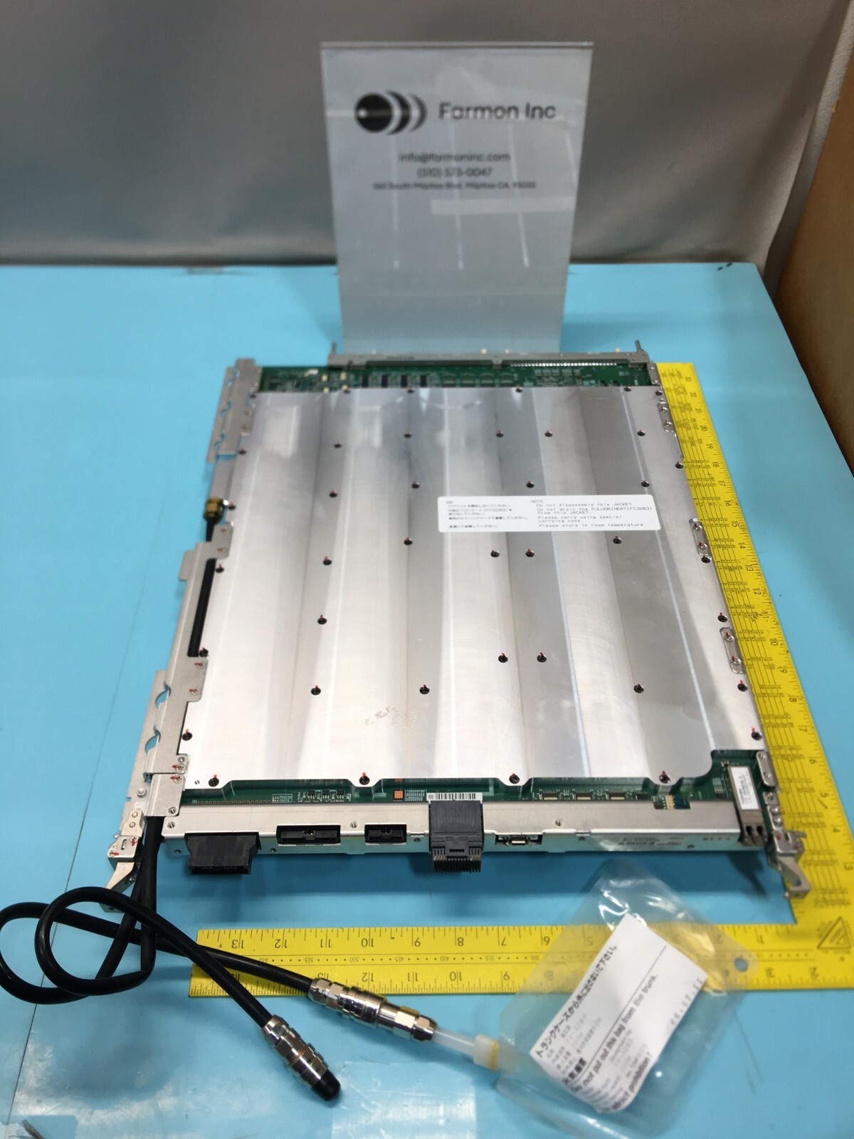 Advantest BPS-030208 Liquid Cooled Processor Card, PCB, BPS-030208X02, 189735