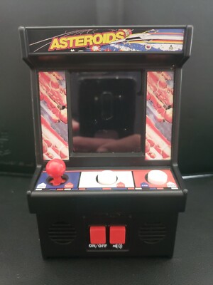 Atari Asteroids Mini Electronic Arcade 9563 Handheld Video Game Tested
