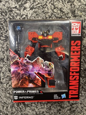 Transformers Power Of The Primes INFERNO Autobot Voyager  2017 Hasbro Open Box