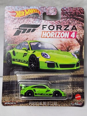 Hot Wheels 2021 - Porsche 911 GT3 RS (Green) Forza Horizon 4 / A12