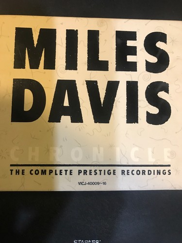 8CD マイルス・デイビス コンプリート・プレスティッジ・レコーディングス  VDP512532 PRESTIGE /00620 8CD マイルス・デイビス コンプリート・プレスティッジ